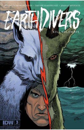 Earthdivers 3B published by IDW with cover art by Jim Terry