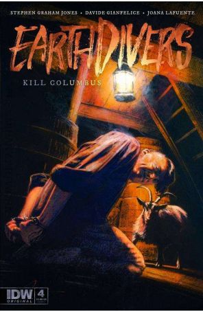 Earthdivers 4C published by IDW with cover art by Aaron Campbell