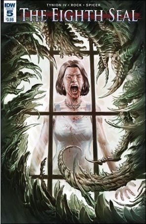 Eighth Seal 5 published by IDW with cover art by Lukas Ketner