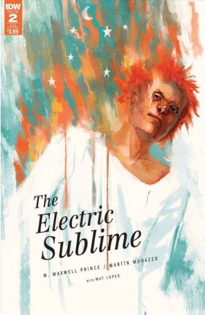 The Electric Sublime 2A published by IDW with cover art by Stephanie Hans