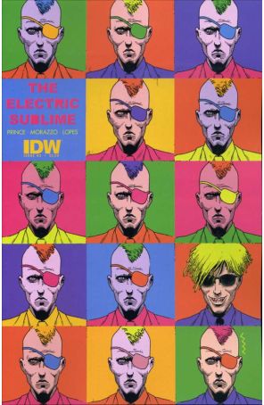 The Electric Sublime 3 published by IDW with cover art by Martin Morazzo