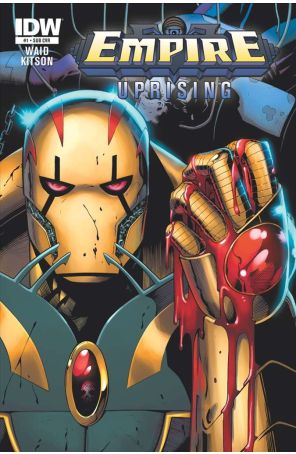 Empire: Uprising 1A published by IDW with cover art by Barry Kitson