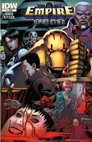 Empire: Uprising 1 published by IDW with cover art by Barry Kitson