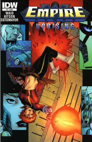 Empire: Uprising 2 published by IDW with cover art by Barry Kitson