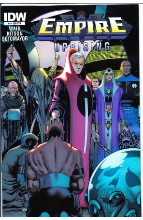 Empire: Uprising 4A published by IDW with cover art by Barry Kitson