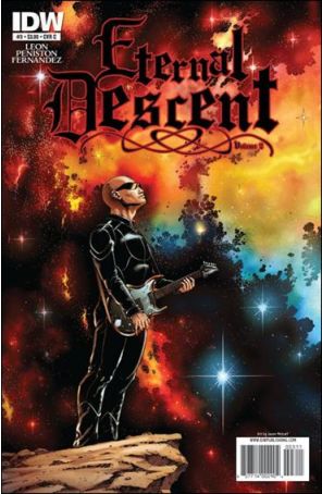 Eternal Descent (Vol. 2) 3C published by IDW with cover art by Jason Metcalf