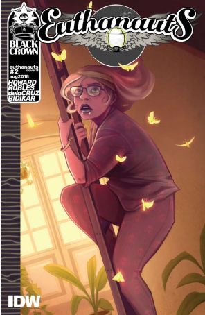 Euthanauts 2B published by IDW with cover art by Caitlin Yarsky