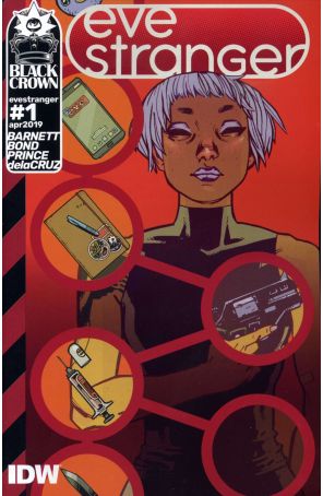 Eve Stranger 1A published by IDW with cover art by Philip Bond