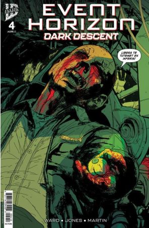 Event Horizon: Dark Descent 4 (2nd) published by IDW with cover art by Jeffrey Love