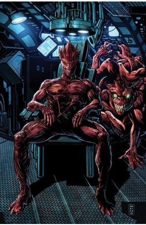 Event Horizon: Dark Descent 5C published by IDW with cover art by Darick Robertson