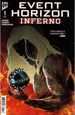 Event Horizon: Inferno 1A published by IDW with cover art by Christian Ward