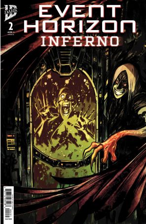 Event Horizon: Inferno 2C published by IDW with cover art by Pablo Tunica