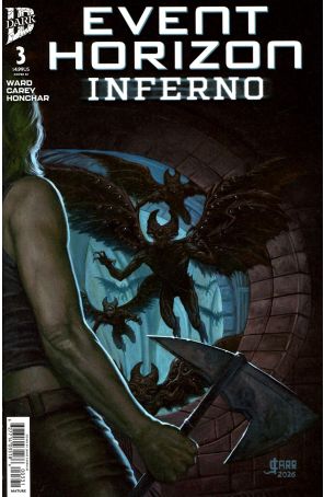 Event Horizon: Inferno 3C published by IDW with cover art by Jamie Carrillo