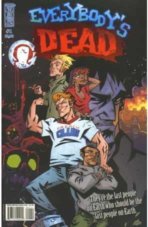 Everybody's Dead 1 published by IDW with cover art by Dave Crosland