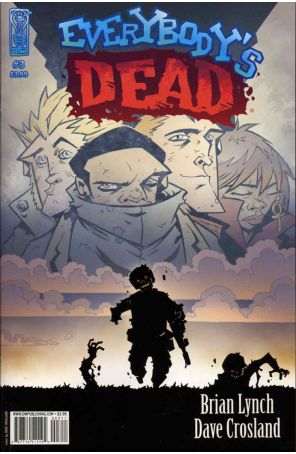 Everybody's Dead 3 published by IDW with cover art by Dave Crosland