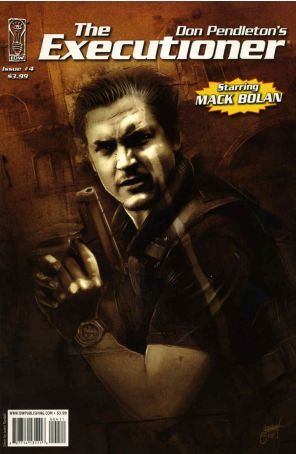 Executioner (Don Pendleton's) 4 published by IDW with cover art by Justin Randall