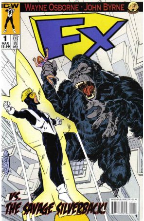 FX 1 published by IDW with cover art by John Byrne