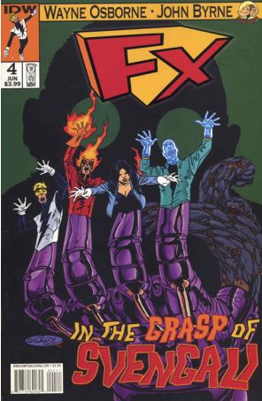 FX 4 published by IDW with cover art by John Byrne