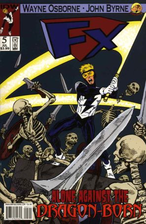 FX 5 published by IDW with cover art by John Byrne