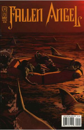 Fallen Angel (IDW) 29 published by IDW with cover art by J.K. Woodward