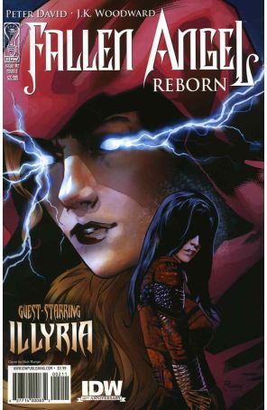 Fallen Angel Reborn 2B published by IDW with cover art by Nick Runge