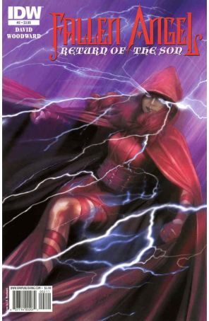 Fallen Angel: Return of the Son 2 published by IDW with cover art by J.K. Woodward