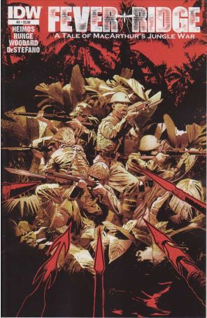 Fever Ridge: A Tale of Macarthur's Jungle War 3 published by IDW with cover art by Nick Runge
