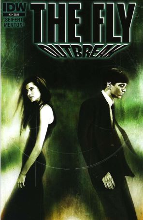 Fly: Outbreak 3 published by IDW with cover art by Menton3