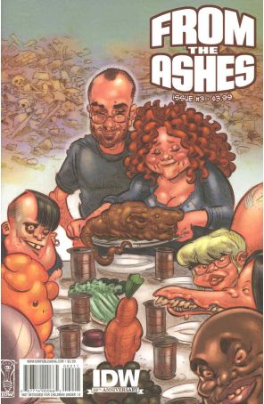 From the Ashes 3 published by IDW with cover art by Bob Fingerman