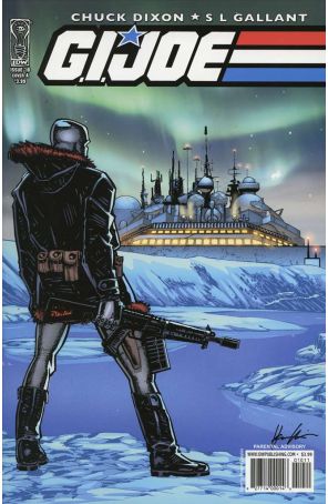 G.I. Joe (IDW) 10A published by IDW with cover art by Howard Chaykin