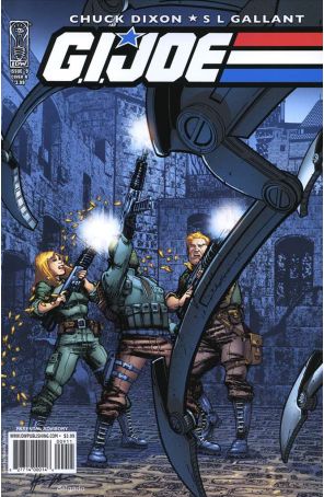 G.I. Joe (IDW) 9A published by IDW with cover art by Howard Chaykin