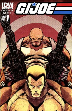 G.I. Joe (IDW, Vol. 3) 1A published by IDW with cover art by Juan Doe