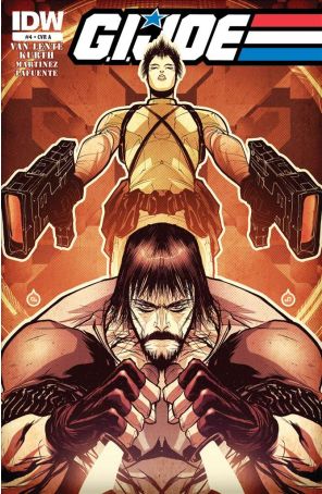 G.I. Joe (IDW, Vol. 3) 4A published by IDW with cover art by Juan Doe