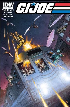 G.I. Joe (IDW, Vol. 3) 9A published by IDW with cover art by Steve Kurth