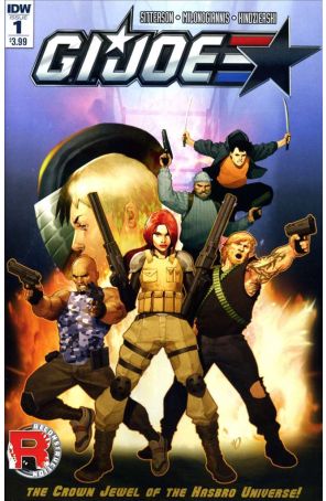 G.I. Joe (IDW, Vol. 5) 1 published by IDW with cover art by Ariel Olivetti