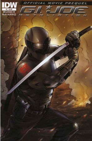 G.I. Joe 2 Movie Prequel 1A published by IDW with cover art by Salvador Navarro