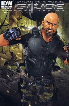 G.I. Joe 2 Movie Prequel 2A published by IDW with cover art by Salvador Navarro