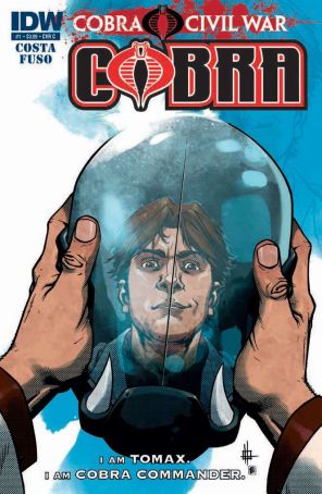 G.I. Joe Cobra: Cobra Civil War 1C published by IDW with cover art by Zach Howard