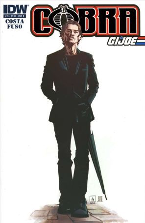 G.I. Joe Cobra: Cobra Civil War 13B published by IDW with cover art by Antonio Fuso