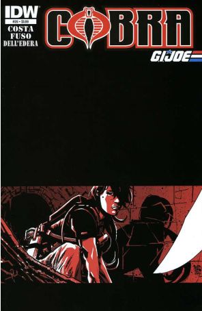 G.I. Joe Cobra: Cobra Civil War 20 published by IDW with cover art by Antonio Fuso