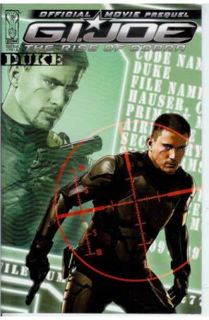 G.I. Joe Movie Prequel-Duke 1A published by IDW with cover art by Joe Corroney
