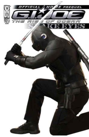 G.I. Joe Movie Prequel-Snake Eyes 4B published by IDW