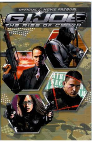 G.I. Joe Movie Prequel TPB 1 published by IDW with cover art by Joe Corroney