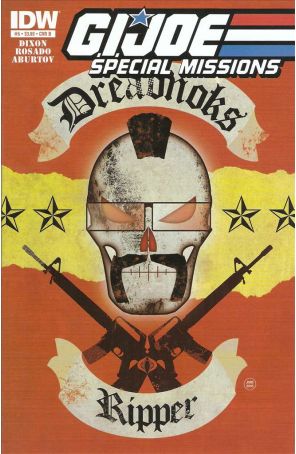 G.I. Joe Special Missions (3rd Series) 5B published by IDW with cover art by James Biggie