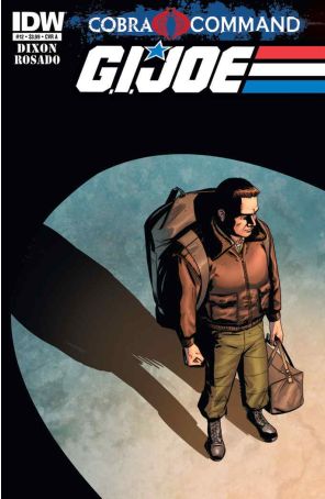 G.I. Joe: Cobra Civil War 12A published by IDW with cover art by Will Rosado