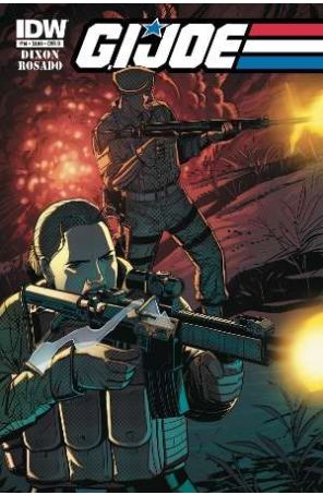 G.I. Joe: Cobra Civil War 14B published by IDW with cover art by Will Rosado