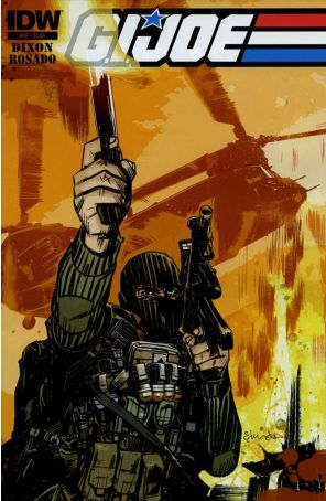 G.I. Joe: Cobra Civil War 16 published by IDW with cover art by Tommy Lee Edwards