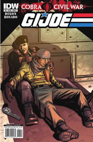 G.I. Joe: Cobra Civil War 6B published by IDW with cover art by Will Rosado