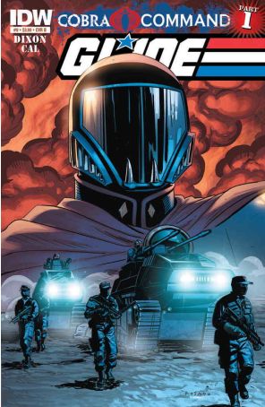 G.I. Joe: Cobra Civil War 9B published by IDW with cover art by Will Rosado