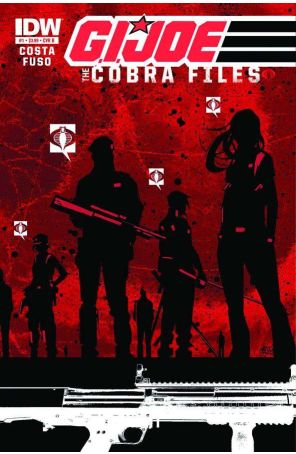 G.I. Joe: Cobra Files 1B published by IDW with cover art by Antonio Fuso
